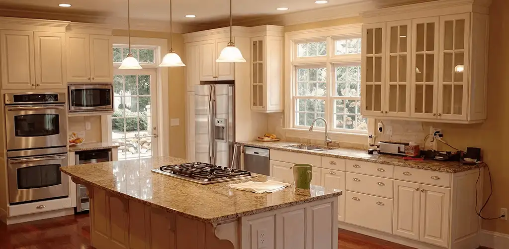 Custom cabinet door installation and kitchen upgrade in Kansas City, MO